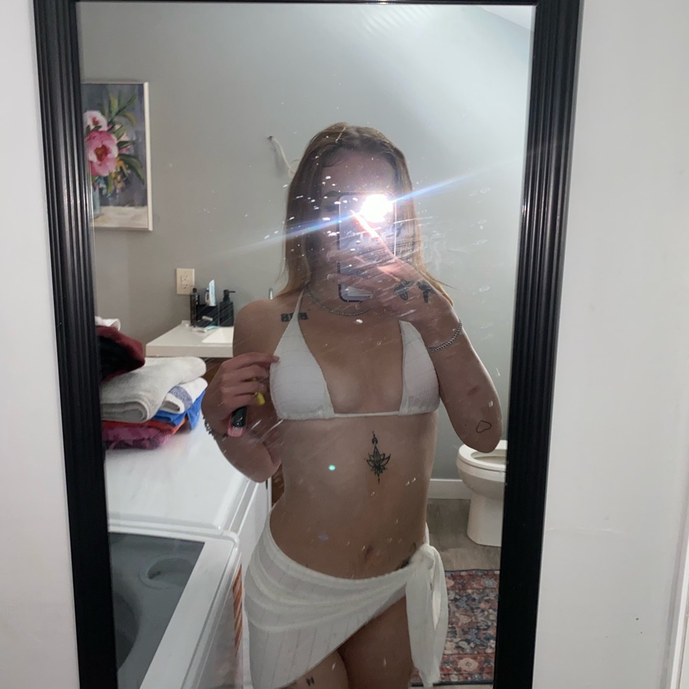 White Bikini Set